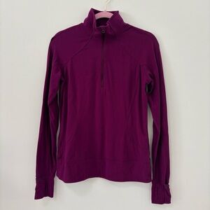 Lululemon | Rush Hour 1/2 Zip | Sz 8 | Chilled Grape | EUC